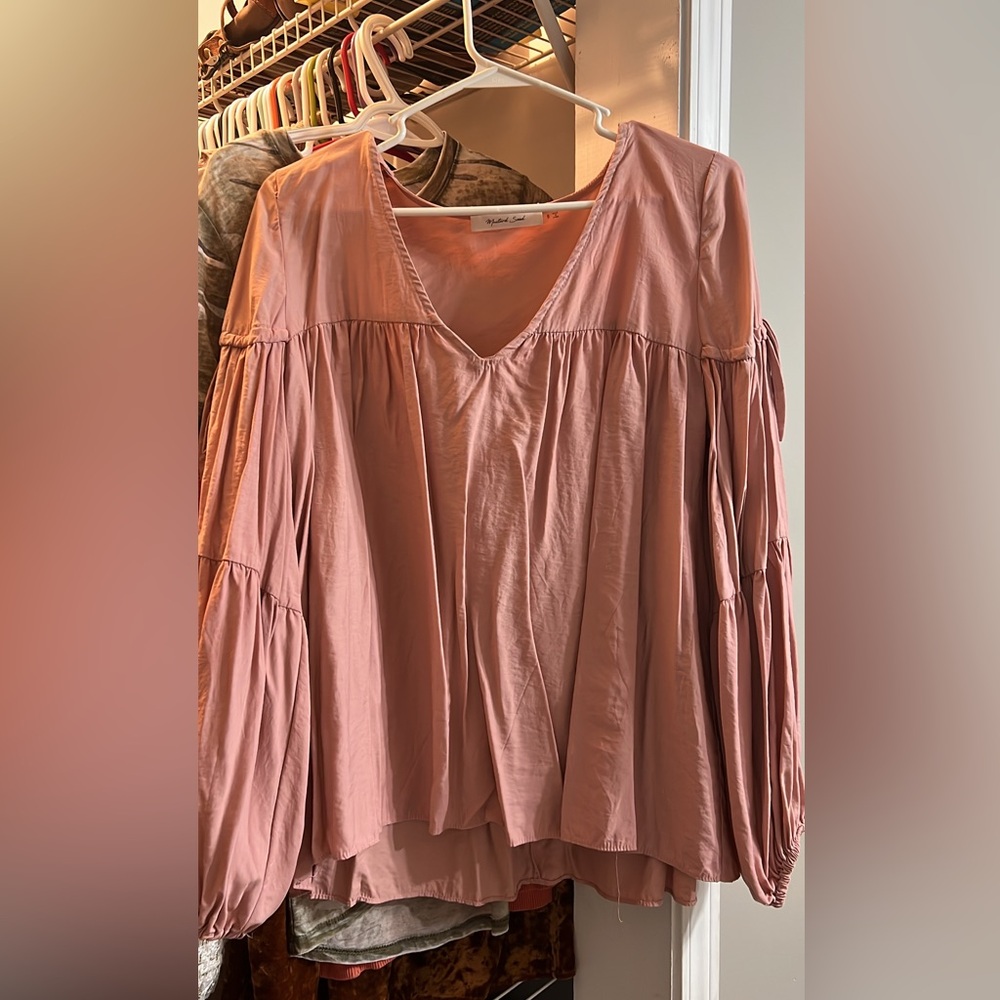 Mustard Seed Blush Pink Women's Blouse